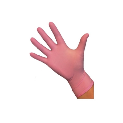 Nitril handschoenen roze 100 stuks Nitril handschoenen roze 100 stuks